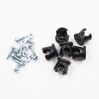 Notchead 3/8" Hard Line Clamp Kit - 6 pack - 1616-6