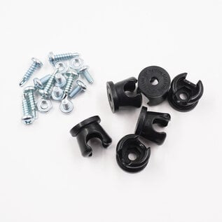 Notchead 3/8" Hard Line Clamp Kit - 6 pack - 1616-6