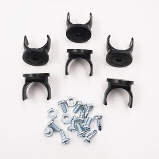 Notchead 5/8" Heater Hose and #8 AC Line Clamps - 6 pack - 3100-6