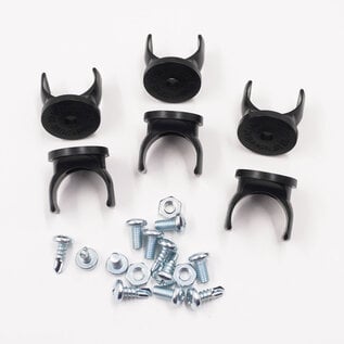 Notchead 5/8" Heater Hose and #8 AC Line Clamps - 6 pack - 3100-6