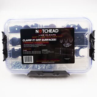 Notchead Builder Kit - Soft Line Clamps - 48 pack - 3300