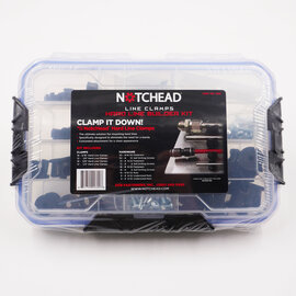 Notchead Shop Kit of Hard Line Clamps - 60 pack - 1100