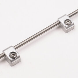 Pure Choice Motorsports Billet Aluminum Non-Floating Single Line Clamp - .187" - 8101