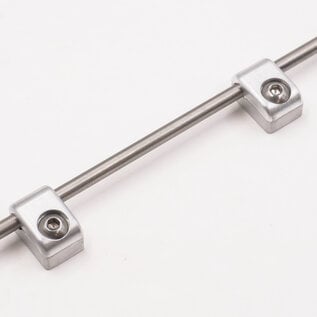 Pure Choice Motorsports Billet Aluminum Non-Floating Single Line Clamp - .187" - 8101