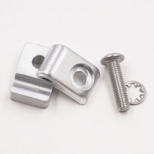 Pure Choice Motorsports Billet Aluminum Non-Floating Single Line Clamp - .187" - 8101