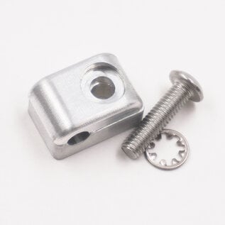 Pure Choice Motorsports Billet Aluminum Non-Floating Single Line Clamp - .187" - 8101