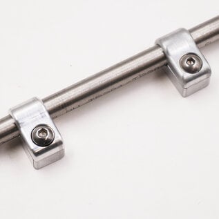 Pure Choice Motorsports Billet Aluminum Non-Floating  Single Line Clamp - .375" - 8102