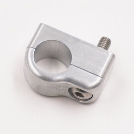 Pure Choice Motorsports Billet Aluminum Non-Floating Single #6 Reduced Barrier A/C Line Clamp - .540" -8103