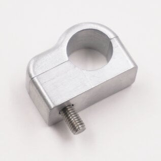 Pure Choice Motorsports Billet Aluminum Non-Floating Single #6 Reduced Barrier A/C Line Clamp - .540" -8103