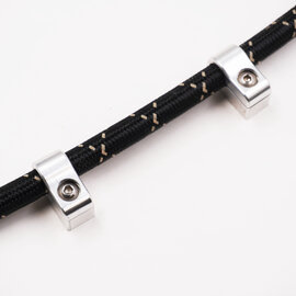 Pure Choice Motorsports Billet Aluminum Non-Floating Single -6AN PTFE Line Clamp - .430" - 8104