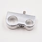 Pure Choice Motorsports Billet Aluminum Non-Floating Double #6 & #10 Reduced Barrier A/C Line Clamp - .750" x .540" - 8203