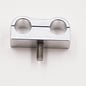 Pure Choice Motorsports Billet Aluminum Non-Floating Double  -6AN PTFE Line Clamp - .430" x .430" - 8204