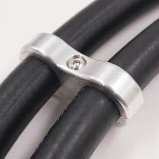 Pure Choice Motorsports Billet Aluminum Floating Double 5/8 " Heater Line Separator- .875" x .875" - 8306