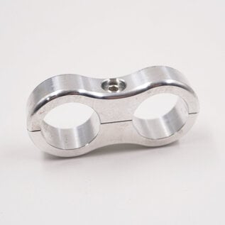 Pure Choice Motorsports Billet Aluminum Floating Double 5/8 " Heater Line Separator- .875" x .875" - 8306