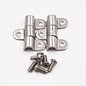 Pure Choice Motorsports Single Stainless Steel Line Clamps: 5/16" Clamps with 10:32 Buttonhead Screws (6 pcs) - 8620
