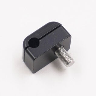 Pure Stealth Pure Stealth Billet Aluminum Non-Floating Single Line Clamp - .187" - X8101