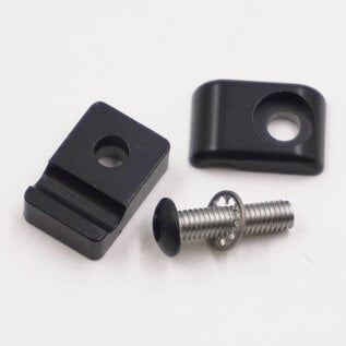 Pure Stealth Pure Stealth Billet Aluminum Non-Floating Single Line Clamp - .187" - X8101