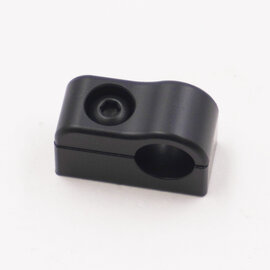 Pure Stealth Pure Stealth Billet Aluminum Non-Floating Single Line Clamp - .375" - X8102