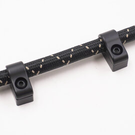 Pure Stealth Pure Stealth Billet Aluminum Non-Floating Single -6AN PTFE Line Clamp - .430"- X8104