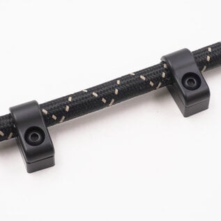 Pure Stealth Pure Stealth Billet Aluminum Non-Floating Single -6AN PTFE Line Clamp - .430"- X8104