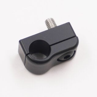 Pure Stealth Pure Stealth Billet Aluminum Non-Floating Single -6AN PTFE Line Clamp - .430"- X8104