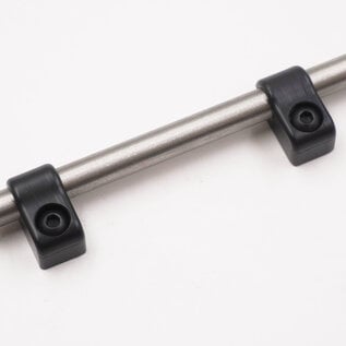 Pure Stealth Pure Stealth Billet Aluminum Non-Floating Single -6AN PTFE Line Clamp - .430"- X8104