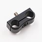 Pure Stealth Pure Stealth Billet Aluminum Non-Floating Double Line Clamp - .375" x .375"- X8201