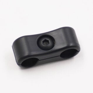 Pure Stealth Pure Stealth Billet Aluminum Floating Double Line Separator - .375" x .375- X8301