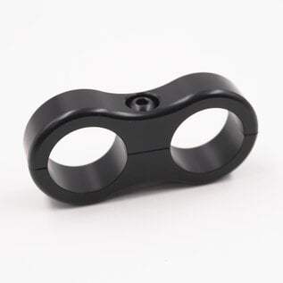 Pure Stealth Pure Stealth Billet Aluminum Floating Double 5/8 " Heater Line Separator- .875" x .875" - X8306