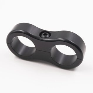 Pure Stealth Pure Stealth Billet Aluminum Floating Double 5/8 " Heater Line Separator- .875" x .875" - X8306