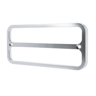 United Pacific Billet Deluxe Side Marker Bezel -1968-1972 Chevrolet & GMC Trucks-Clear Anodized (Pair)- 111151