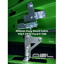 Trique Manufacturing Altman Easy Latch - 67-72 Ford F-100 Hood Latch - AEHL-FT6772