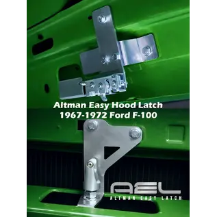 Trique Manufacturing Altman Easy Latch - 67-72 Ford F-100 Hood Latch - AEHL-FT6772