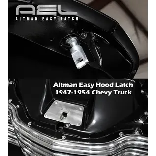 Trique Manufacturing Altman Easy Latch - 47-54 Chevy Truck Hood Latch - AEHL-CT47-54