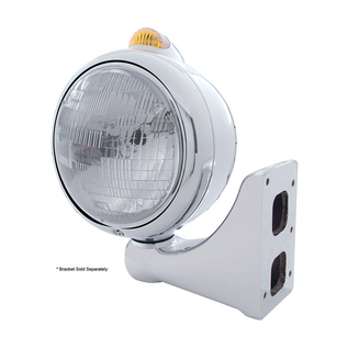 United Pacific Guide 682-C Headlight H6024 & Dual Mode LED Signal - Chrome - 32402