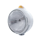 United Pacific Guide 682-C Headlight H6024 & Dual Mode LED Signal - Stainless Steel - 32392