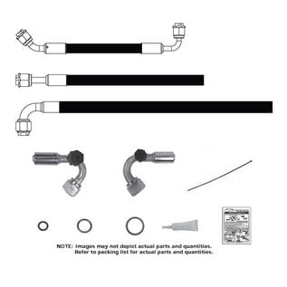 Vintage Air 1995-98 (All)/1999-00 (2500-3500) Chevrolet Pickup SureFit™ Reduced Barrier Modified Hose Kit - 521090