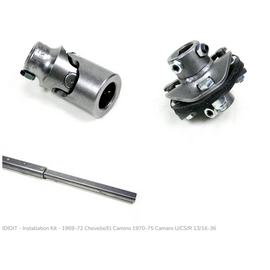 Ididit Kit-69-72 Chevelle/El Camino /70-75 Camaro UCSR 836 - 3011009000