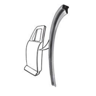 Vintique, Inc. 1941-48 Ford Coupe & Tudor Rubber Back of Door Seal - 11A-7020546