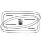 Vintique, Inc. 1941-42 Ford 2-Door Sedan Rear 1/4 Window Channel Kit - 11A-56786