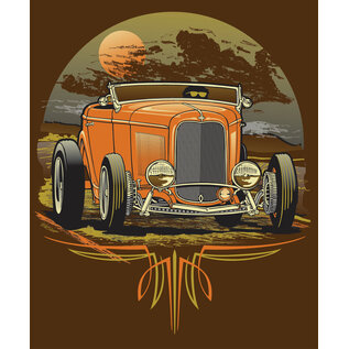 Roadster Pilot RP 41C - 32 Sunset Brown Crewneck Sweatshirt