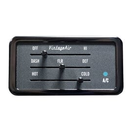 Vintage Air ProLine Gen IV / Gen 5 Horizontal Control Panel