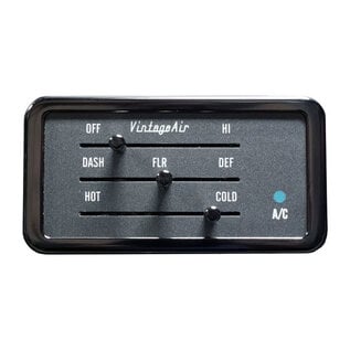 Vintage Air ProLine Gen IV / Gen 5 Horizontal Control Panel