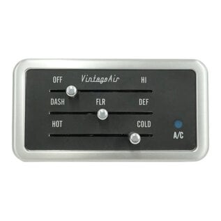 Vintage Air ProLine Gen IV / Gen 5 Horizontal Control Panel