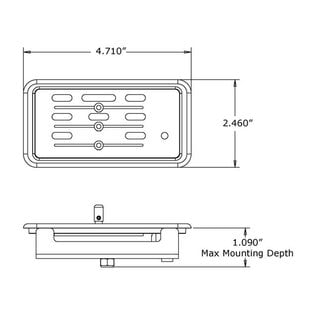 Vintage Air ProLine Gen IV / Gen 5 Horizontal Control Panel