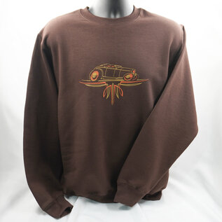 Roadster Pilot RP 41C - 32 Sunset Brown Crewneck Sweatshirt