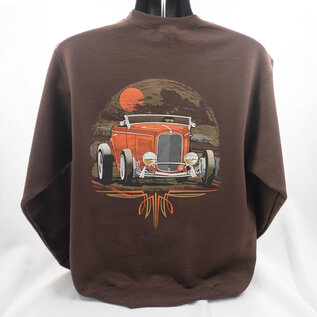 Roadster Pilot RP 41C - 32 Sunset Brown Crewneck Sweatshirt