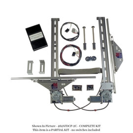 Specialty Power Windows 1946-48 Ford Coupe - 2 Window - Partial Kit - 4648FDCP-2P