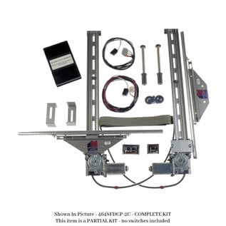 Specialty Power Windows 1946-48 Ford Coupe - 2 Window - Partial Kit - 4648FDCP-2P