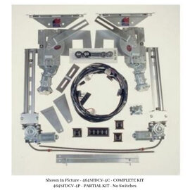 Specialty Power Windows 1946-48 Ford Convertible - 4 Window - Partial Kit - 4648FDCV-4P